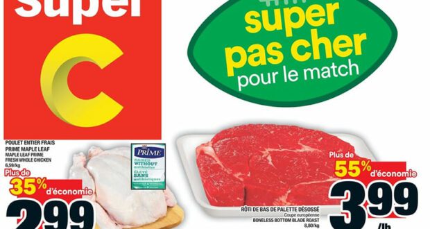 Circulaire Super C du 9 février au 15 février 2023