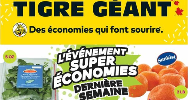 Circulaire Tigre Géant du 1 février au 7 février 2023