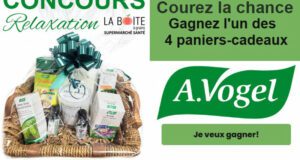 Gagnez 4 paniers-cadeaux relaxation