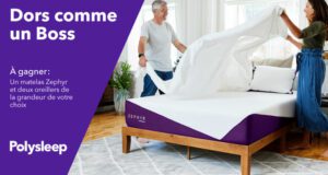 Gagnez Un ensemble du sommeil Polysleep de 2536 $