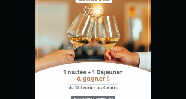 Gagnez Un séjour à l’Auberge des Gallant