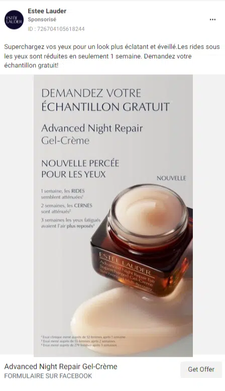 Gel-crème pour les yeux Estée Lauder