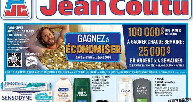 Jean Coutu Circulaire du 23 février au 1 mars 2023