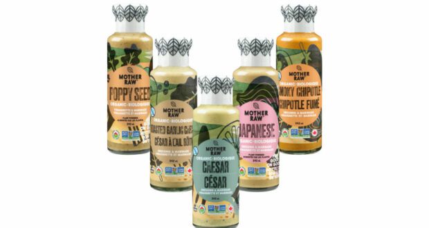 Testez les vinaigrettes biologiques de Mother Raw