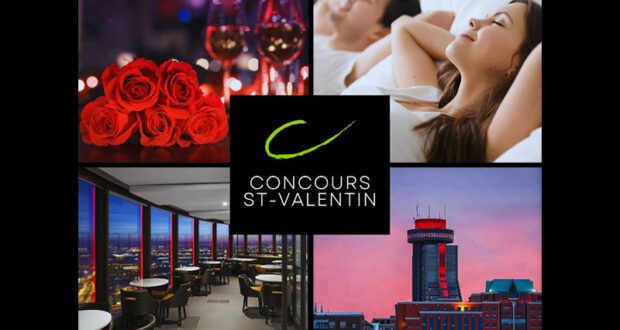 Gagnez un forfait Évasion Romantique pour la Saint-Valentin