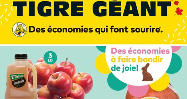 Circulaire Tigre Géant du 22 mars au 28 mars 2023