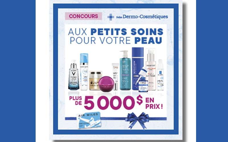 Gagnez 5 ensembles de soins de 1000 $ chacun