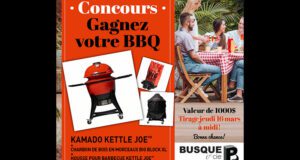 Gagnez Un BBQ Kamado Kettle Joe + charbon de bois (1000 $)