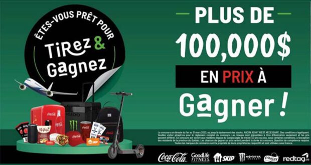 Gagnez Un voyage vers la destination de votre choix (7000 $)