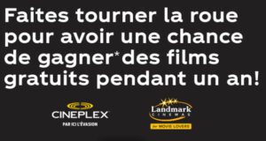 Gagnez des films gratuits pendant un an (9 gagnants)