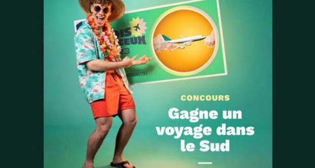 Gagnez un voyage pour 2 dans le sud (Valeur de 3000 $)