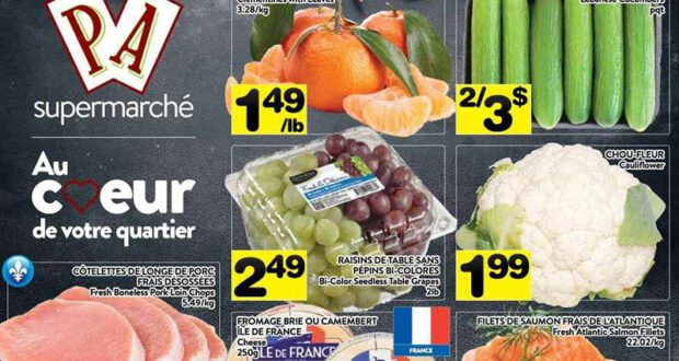 Supermarché PA Circulaire du 27 mars au 2 avril 2023