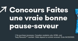 Un chèque d’une valeur de 1000 $ à gagner