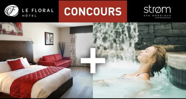 Un séjour à l'Hôtel le Floral à Sherbrooke offert