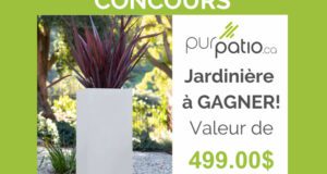 Une jardinière blanche Veradek de 499 $ à remporter