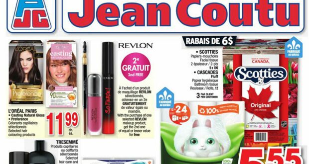 Circulaire Jean Coutu Du 20 au 26 avril 2023