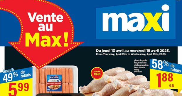 Circulaire Maxi Du 13 au 19 avril 2023