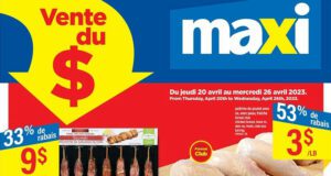 Circulaire Maxi Du 20 au 26 avril 2023