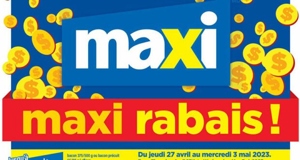 Circulaire Maxi du 27 avril au 3 mai 2023