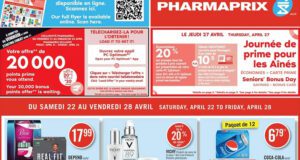 Circulaire Pharmaprix du 22 avril au 28 avril 2023