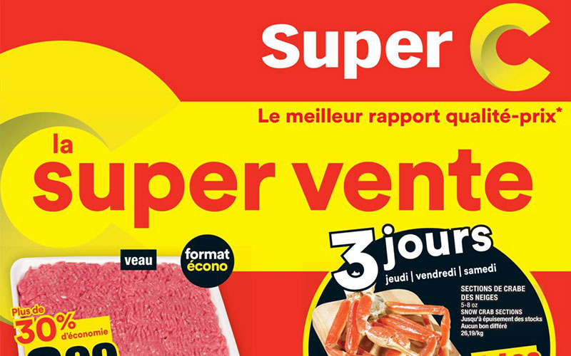 Circulaire Super C du 27 avril au 3 mai 2023