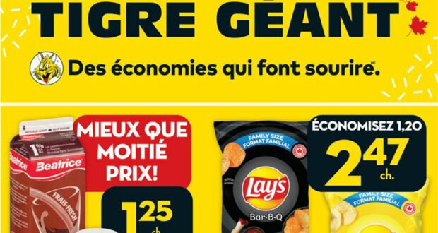 Circulaire Tigre Géant du 19 avril au 25 avril 2023