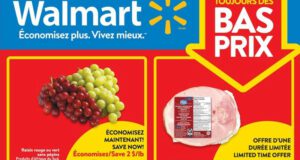 Circulaire Walmart Du 20 au 26 avril 2023