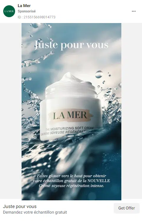 Crème Soyeuse Régénération Intense La Mer