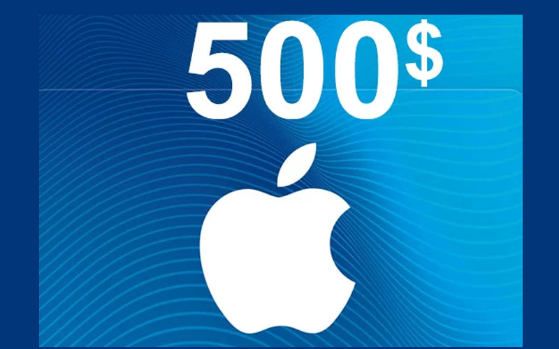 Gagnez 10 cartes Apple de 500 $ chacune