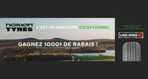 Gagnez 3 chèques-cadeaux Nokian Tyres de 1 000 $ chacun