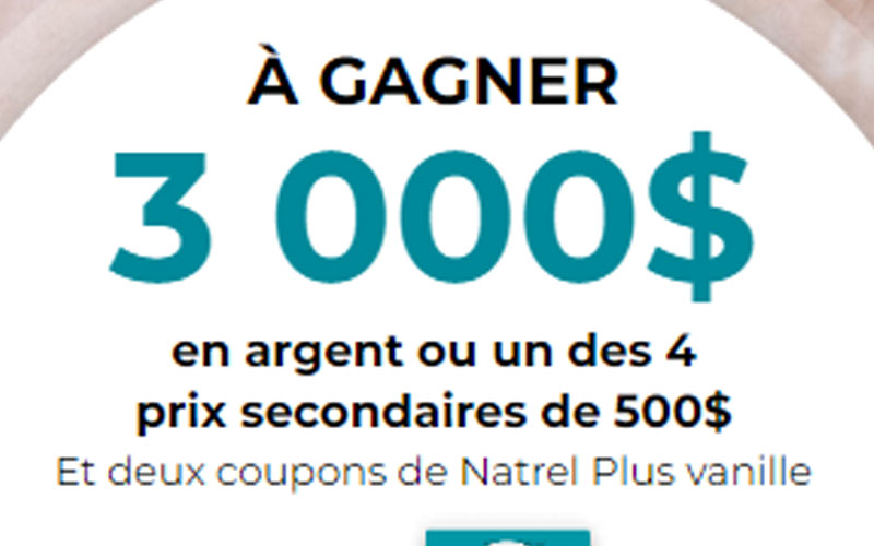 Gagnez 3000 $ en argent