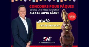 Gagnez Un lapin de Pâques en chocolat géant de 3kg