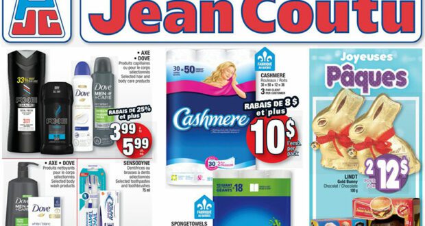 Jean Coutu Circulaire du 6 avril au 12 avril 2023