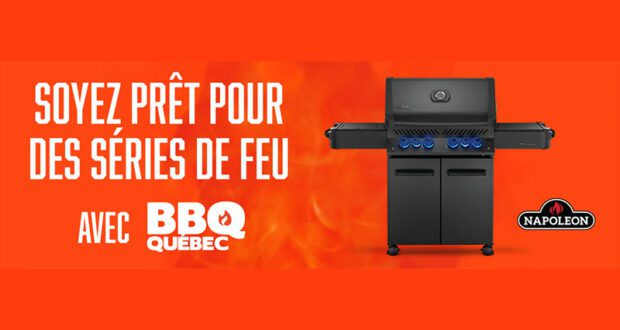 Un BBQ Napoléon Prestige 500 de 2200 $ à gagner