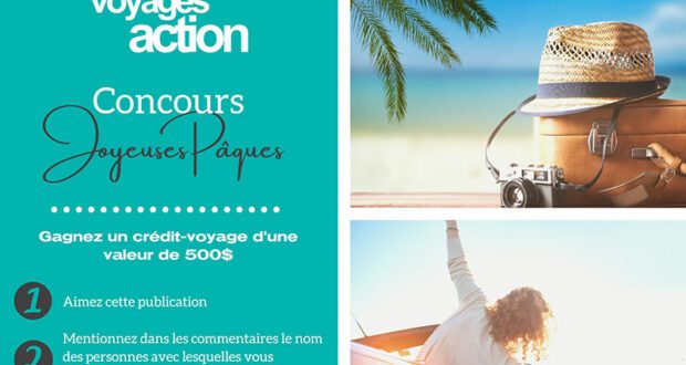 Un crédit-voyage de 500 $ offert par Voyages Action