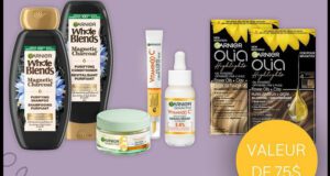 Un panier de soins Garnier à gagner