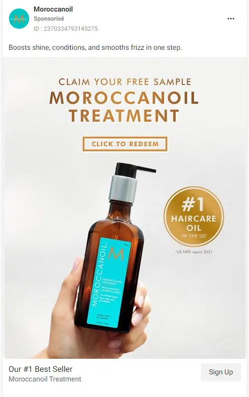 soin pour cheveux Traitement Moroccanoil
