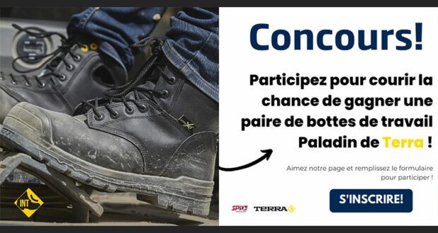 Une paire de bottes Paladin de Terra de 290 $ à gagner