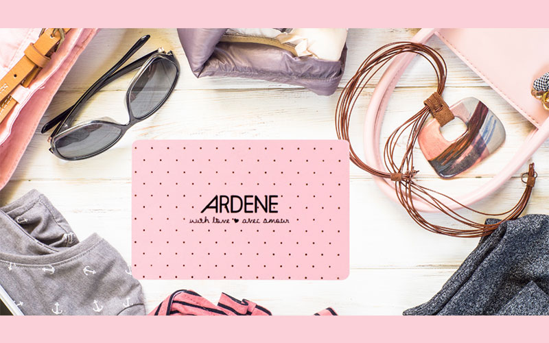 900 $ de cadeaux Ardene offert