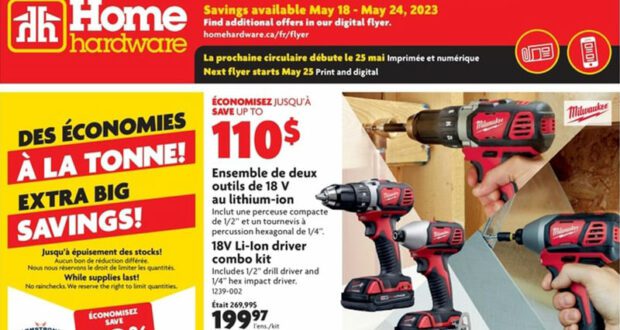 Circulaire Home Hardware du 18 mai au 24 mai 2023