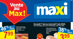 Circulaire Maxi du 1 juin au 7 juin 2023