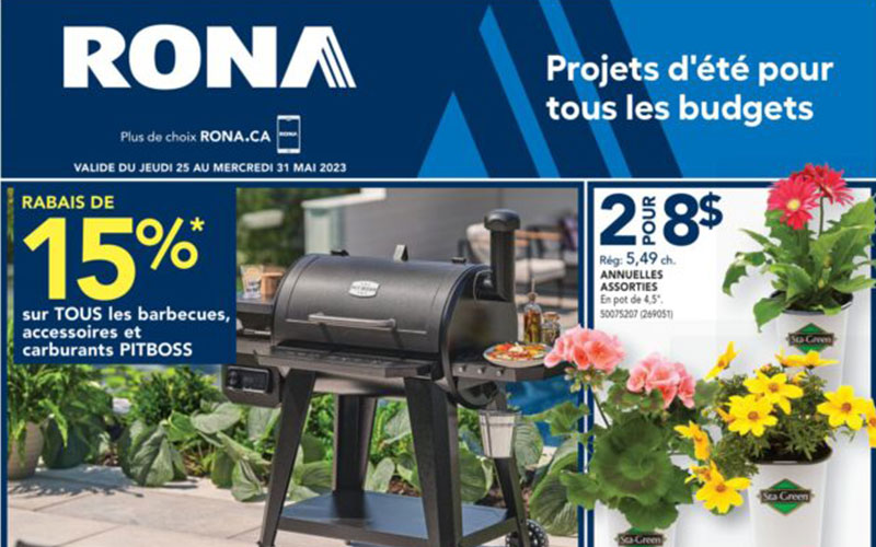 Circulaire Rona du 25 mai au 31 mai 2023