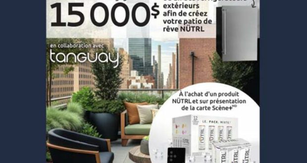 Gagnez Un lot de cartes-cadeaux Tanguay de 15 000 $