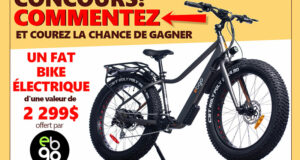 Gagnez Un vélo électrique EBGO fat bike de 2299 $