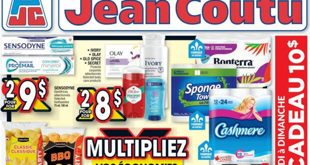 Jean Coutu Circulaire du 18 mai au 24 mai 2023