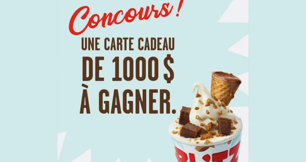 Une carte-cadeau Chocolats Favoris de 1000 $ à gagner