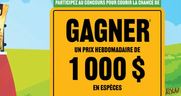 Remportez 10 000 $ en argent comptant