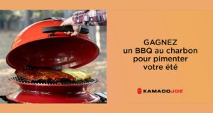 Remportez 2 BBQ Kettle Joe de Kamado Joe de 850 $ chacun