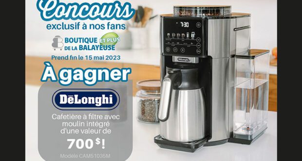 Remportez Une cafetière De'Longhi North America de 700 $