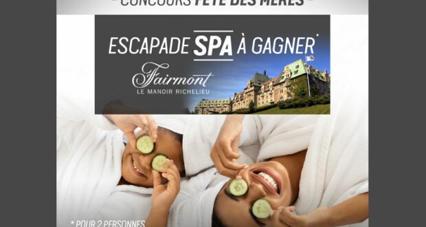 Remportez Une escapade spa pour 2 personnes de 1500 $